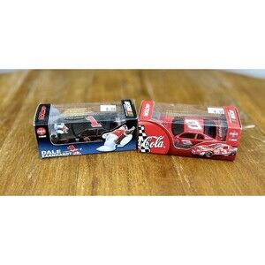 Dale Earnhardt #3 & Dale Jr #1 Numbered Limited Collectible NASCAR Cars 1:64 Red